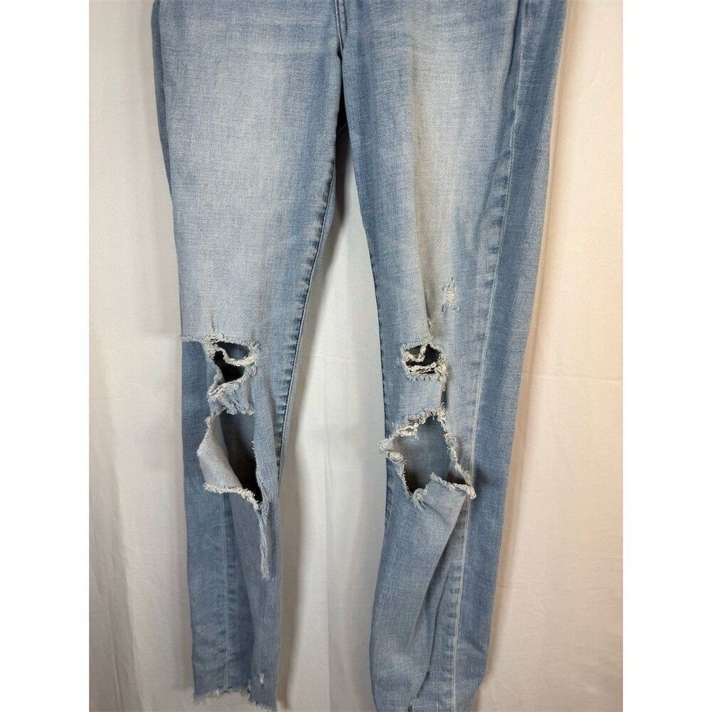Abercrombie & Fitch Jeans Womens Size 26 Blue Light Wash High Rise Skinny - Picture 6 of 15